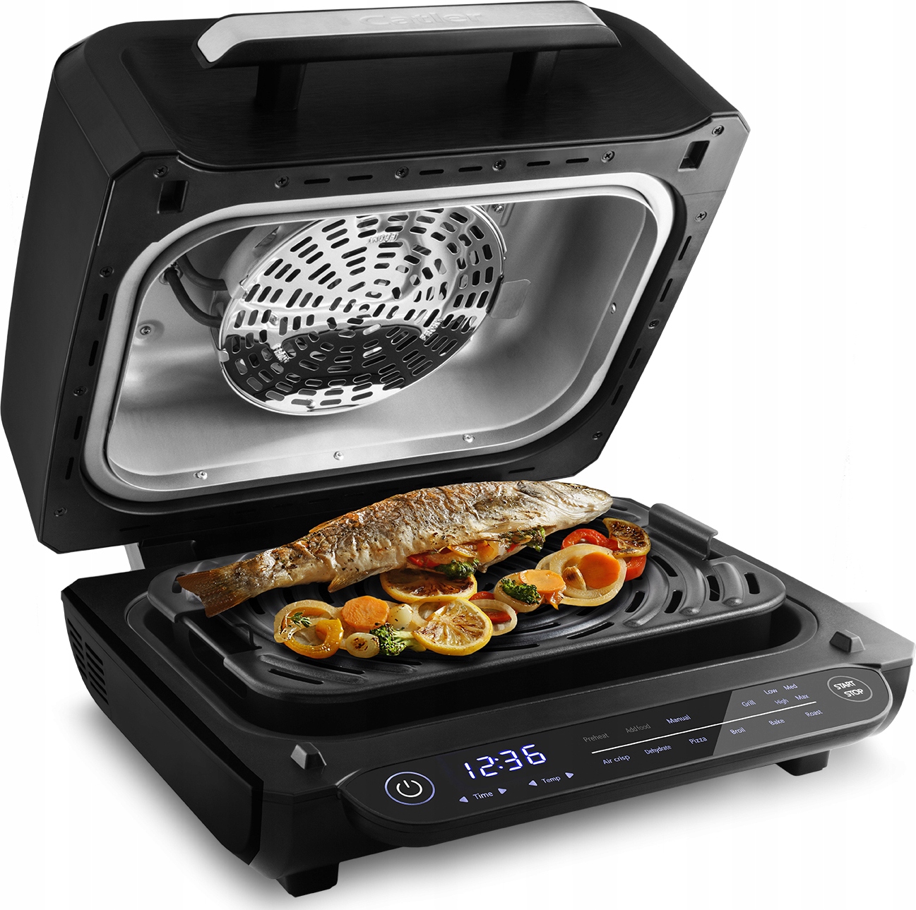 Frytownica Air Fryer z termoobieg-iem 8w1 Catler HG410 7.2L Led pizza grill