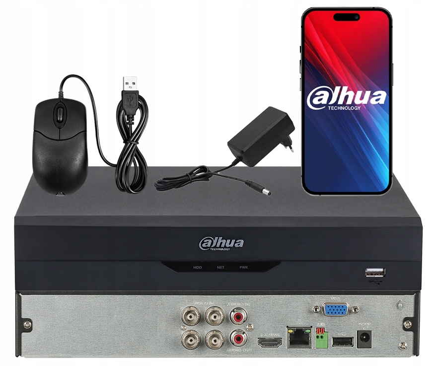 Záznamník monitorovania XVR5104HS-I3 Dahua 4 kanály Ahd Tvi CVI Aplikácia
