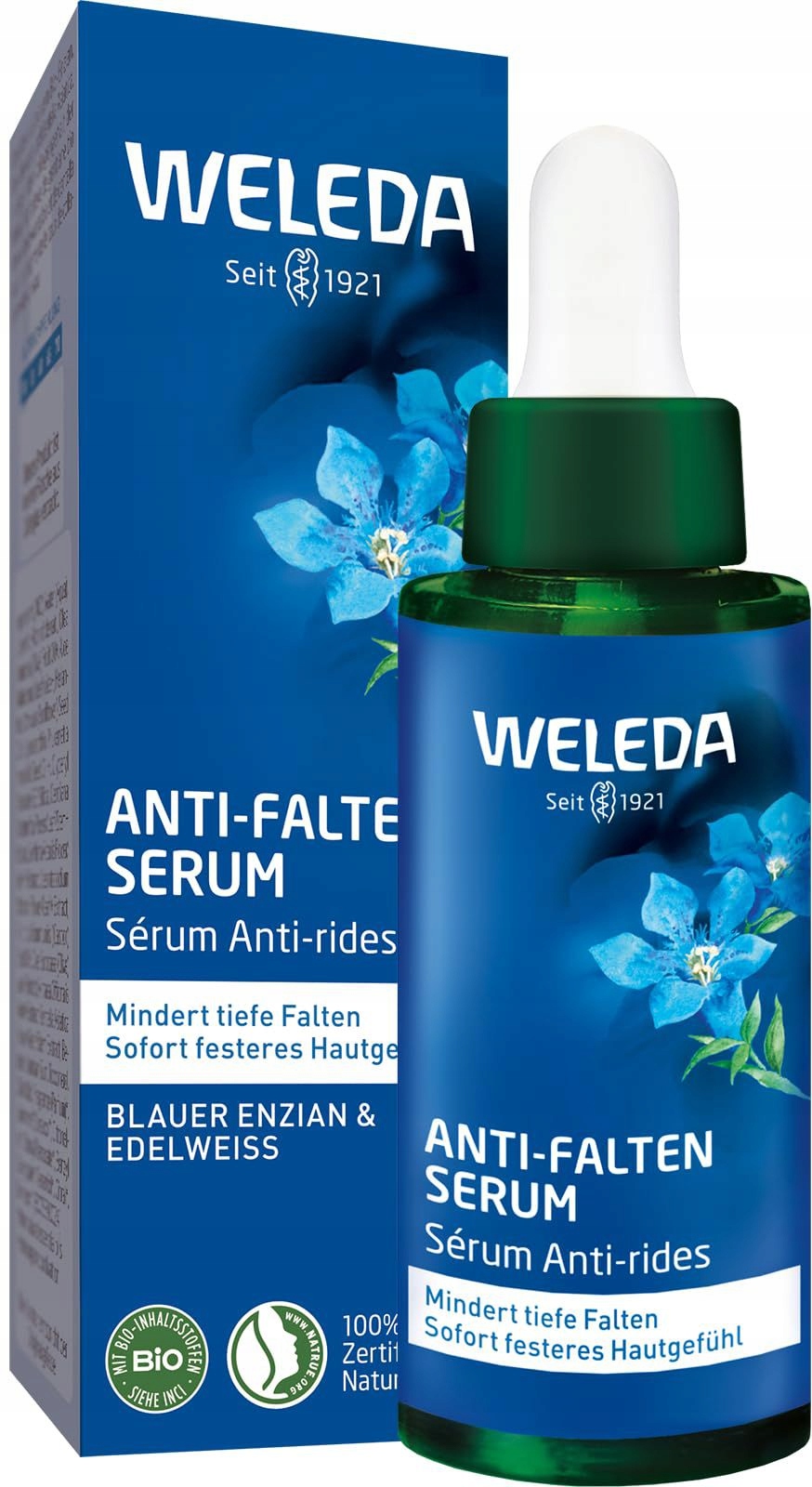 Weleda Zpevňující Sérum Na Obličej Hořec A Alpský Protea (konturující Obličej S