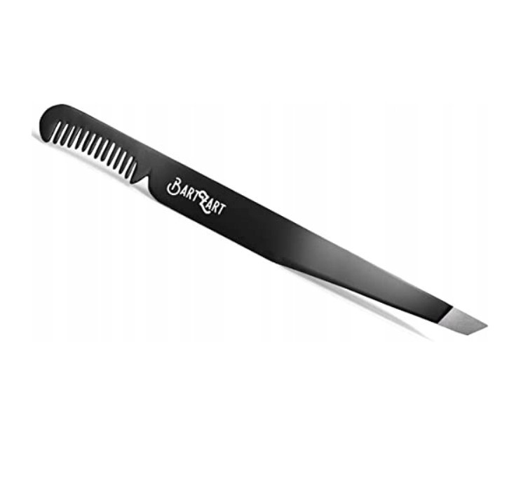 Nożyczki do Brody Zestaw z Grzebykiem i Pęsetą Marka inna marka