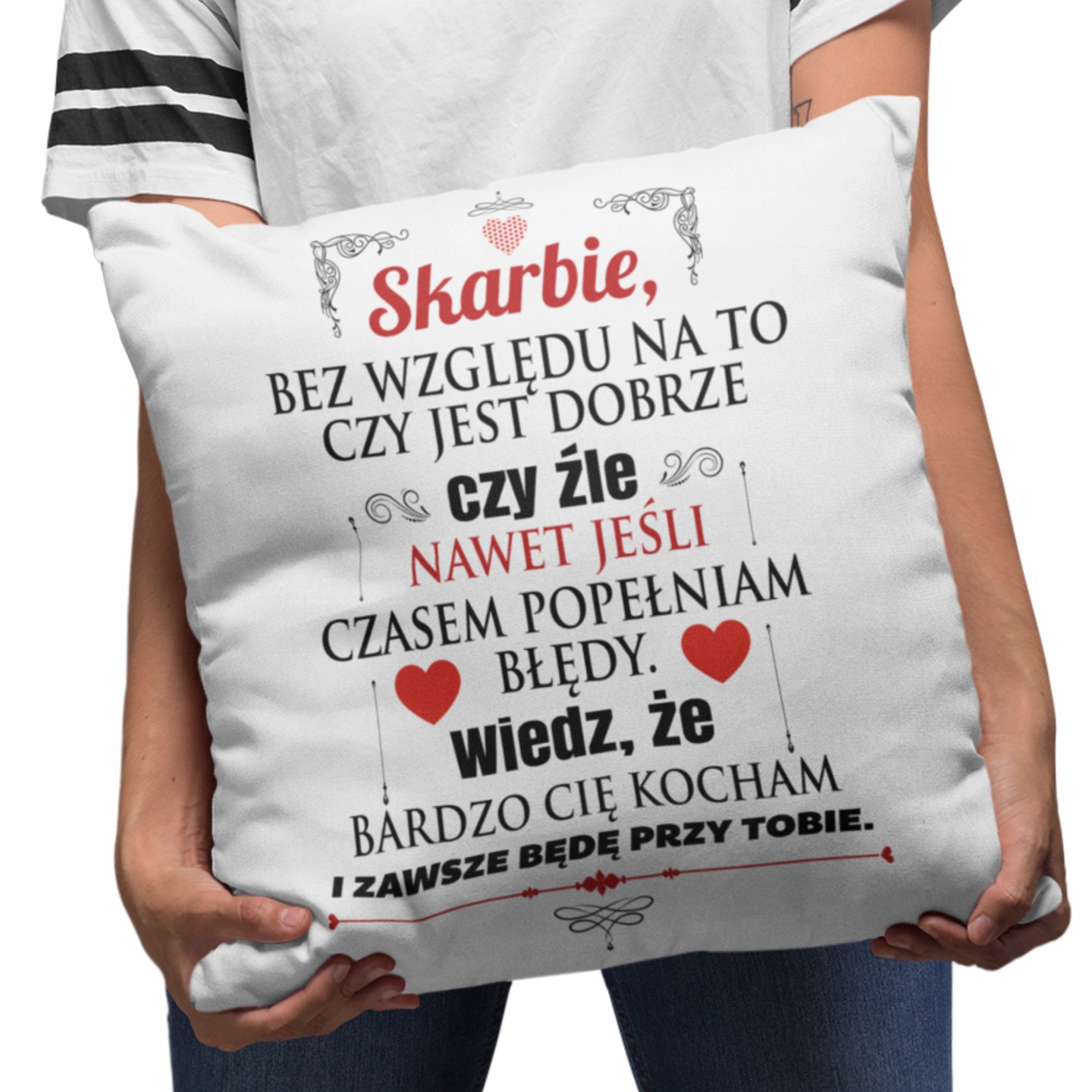

Poduszka Skarbie Prezent Na Walentynki Jakość