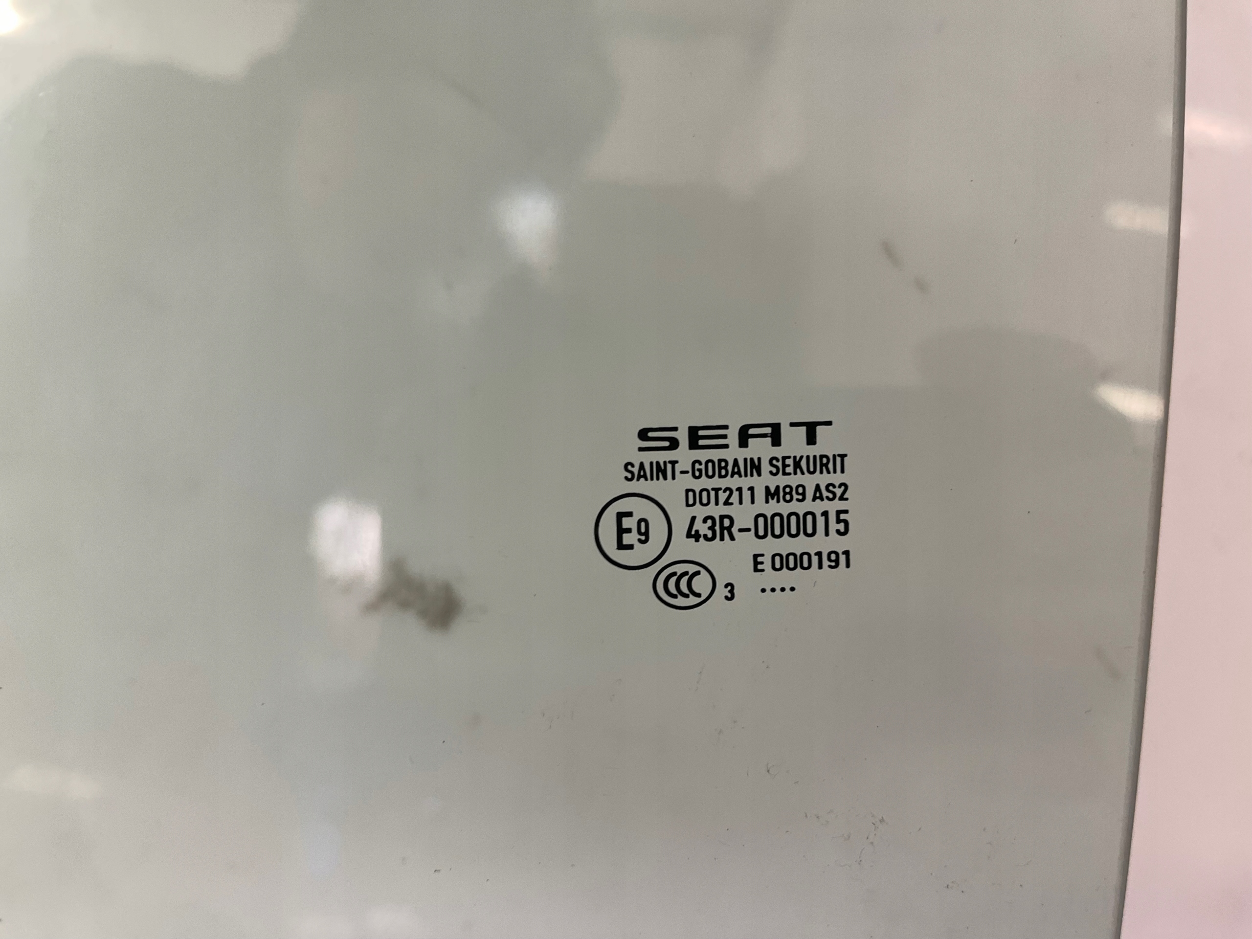 window door SEAT LEON III 5F 5 door 2013r. left rear original