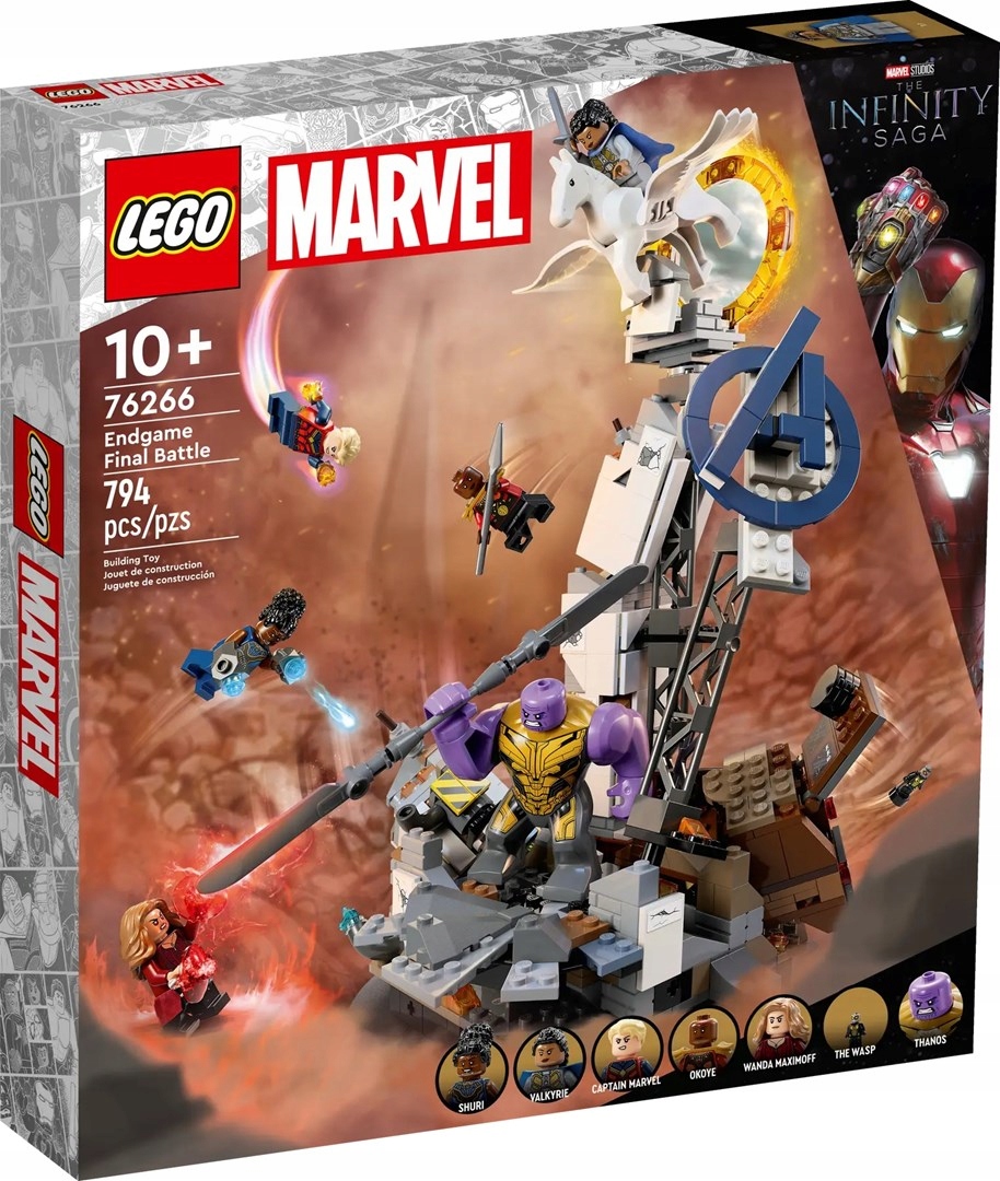 Lego Marvel Heroes 76266 – Konec hry – závěrečná bitva