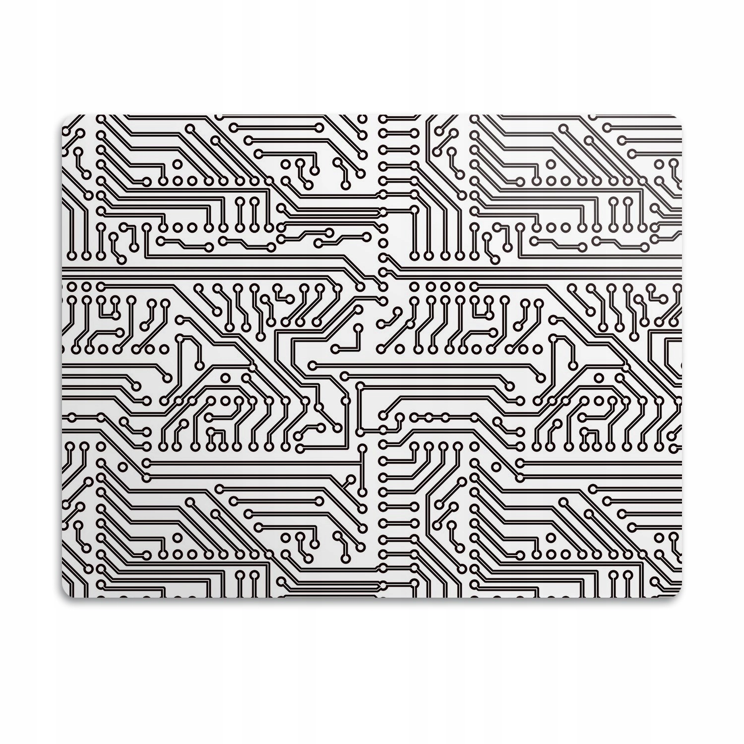 Levně Pro psa a kočku podložka pod misky Integrovaný obvod 90x60