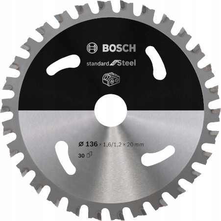

Bosch Tarcza Pilarska Do Metalu 136mm 30 zębów