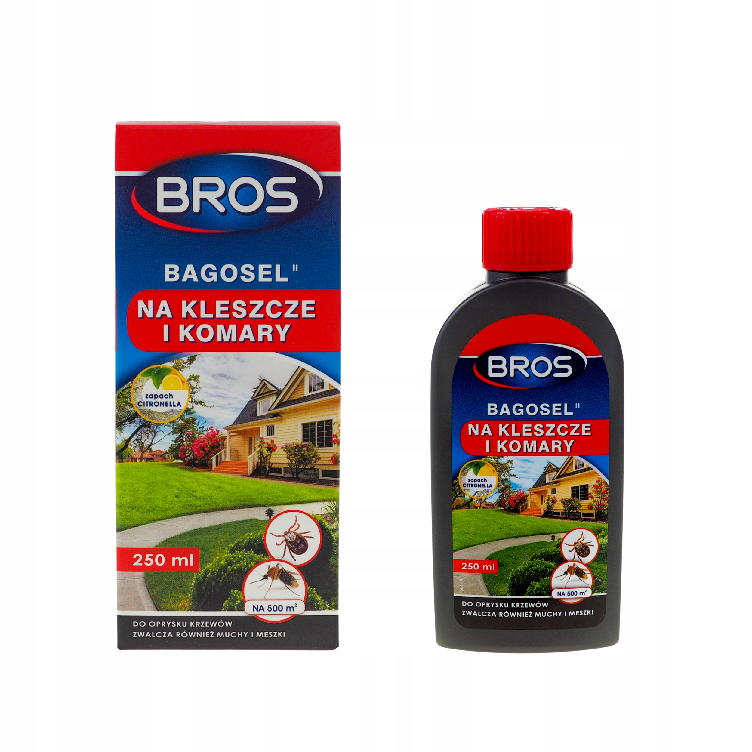 

Preparat na komary muchy meszki Bros Bagosel 250ml