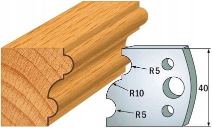 Nože pro hlavy Hss 40x4 mm 690.052 Cmt