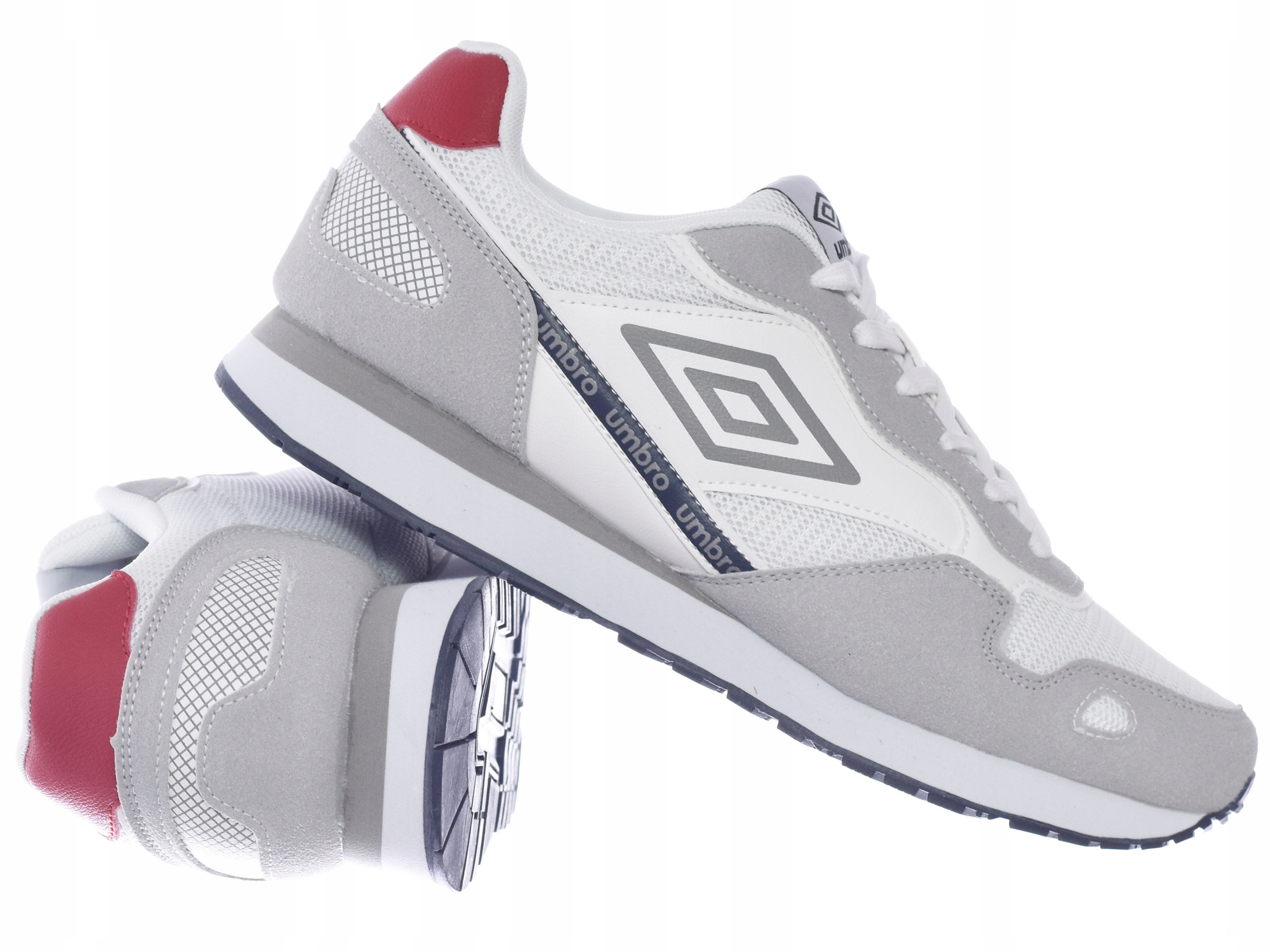 Pánské boty Umbro Abram Ltx UMM513200/1051 sportovní boty Šedo-růžové