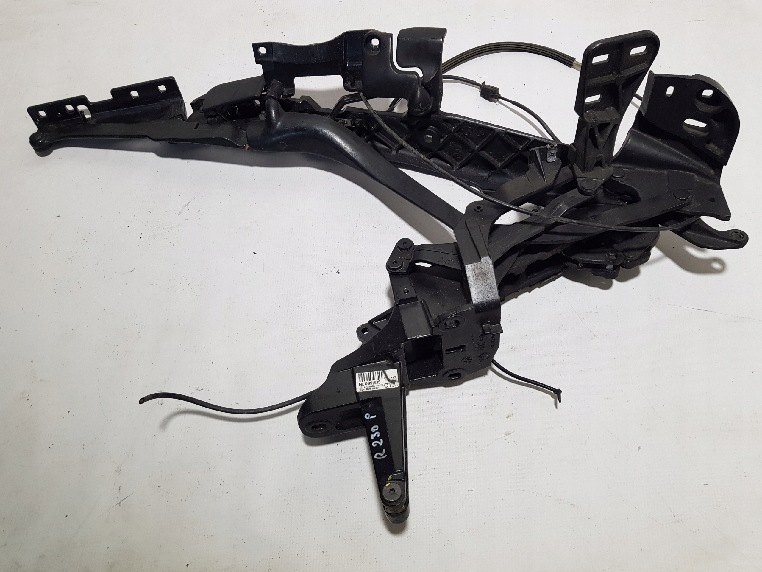 MERCEDES SL R230 W230 hinge roofs bonnet right