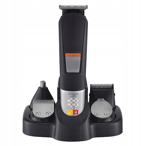 Ad 2943 Zastřihovač – sada pro péči 5 v 1 s Led displejem a stojánkem