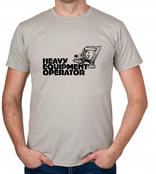 

koszulka Koparka prezent