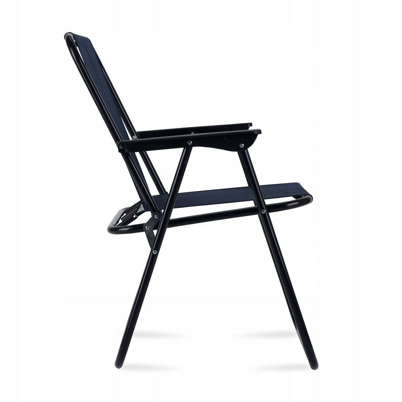 Składane KRZESŁO WĘDKARSKIE na ryby ROZKŁADANY fotel TURYSTYCZNY na plażę Materiał stelaża stal