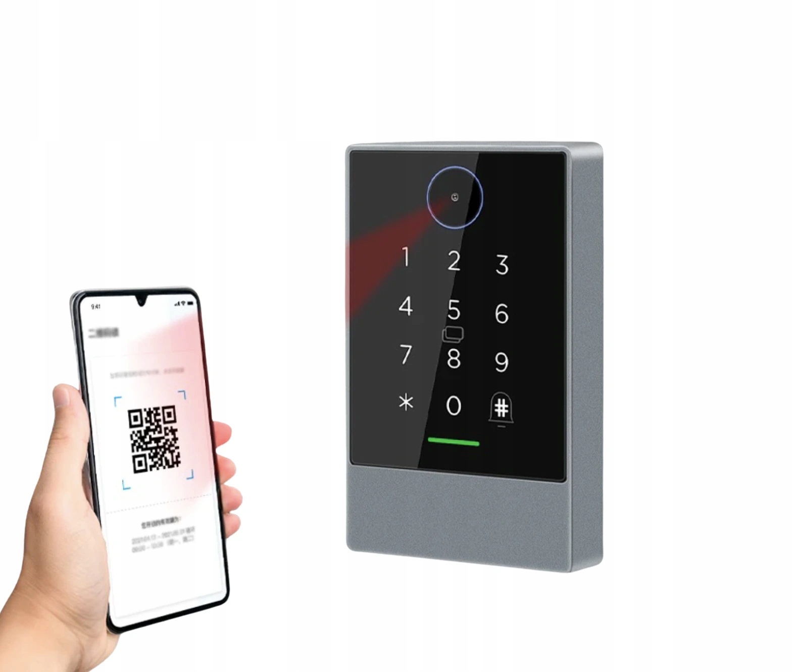 Bot prístupový systém s klávesnicou a čítačkou Qr kódov K3QR TTLock
