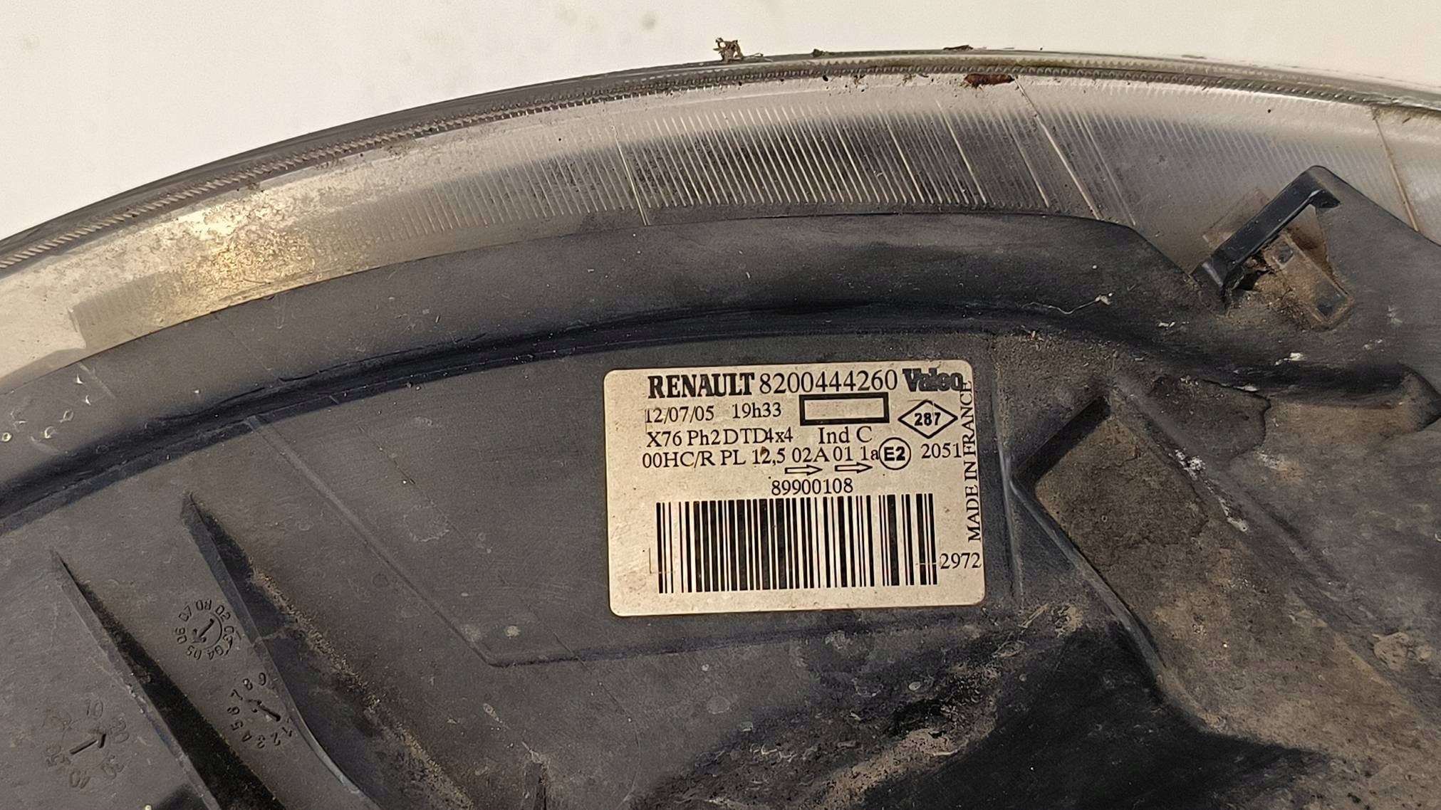 light right front EU 8200444260 RENAULT KANGOO and