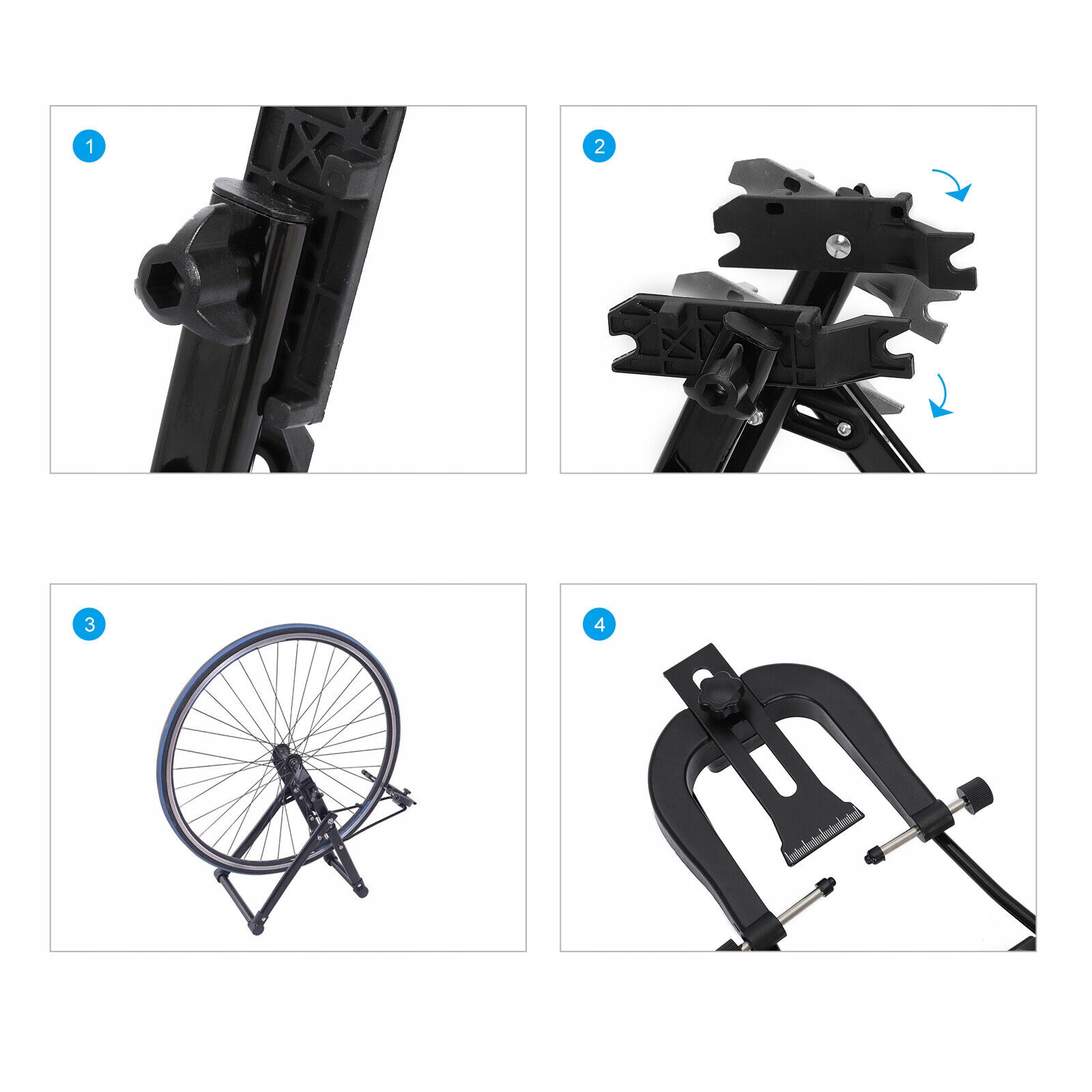 SKŁADANY ROWER DOMOWY PIELĘGNACJA ROWERÓW AKCESORIA DO PIELĘGNACJI ROWERÓW Waga produktu z opakowaniem jednostkowym 2.1 kg