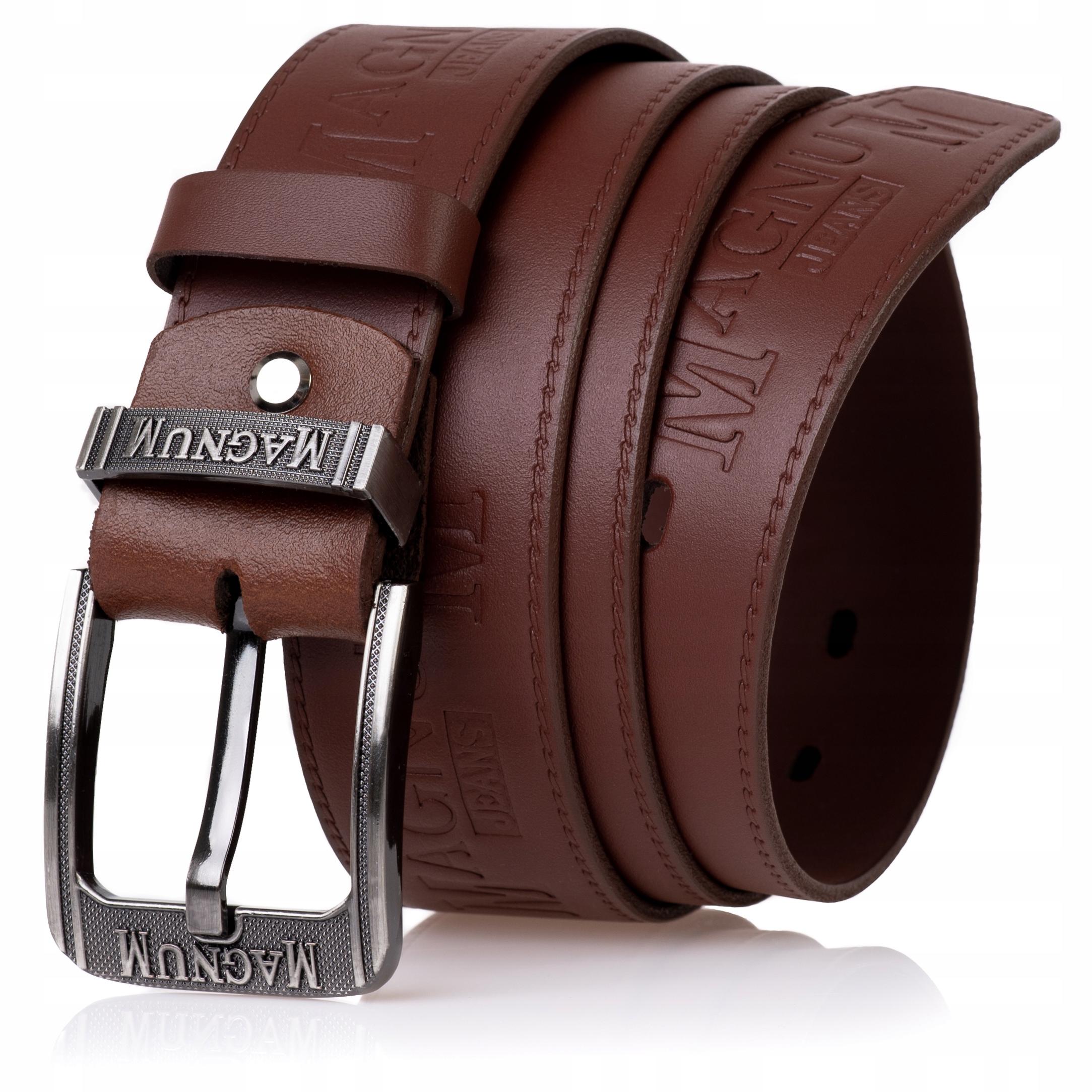 

Sepher Pasek Skórzany Magnum męski Brązowy spodni