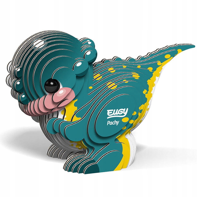 

Pachycefalozaur Eugy. Eko Układanka Puzzle 3D.