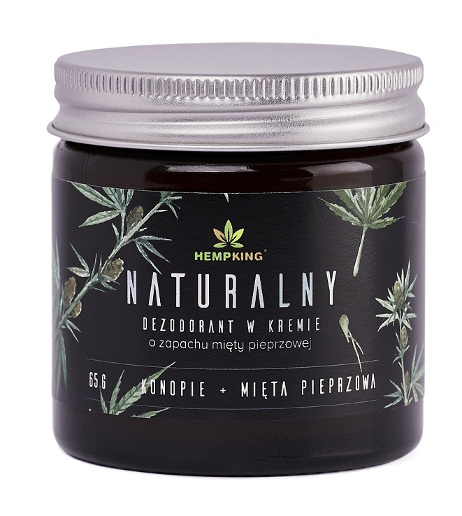 Deodorant V Krému Pro Muže S Cbd A Mátou Peprnou 65 g Hempking