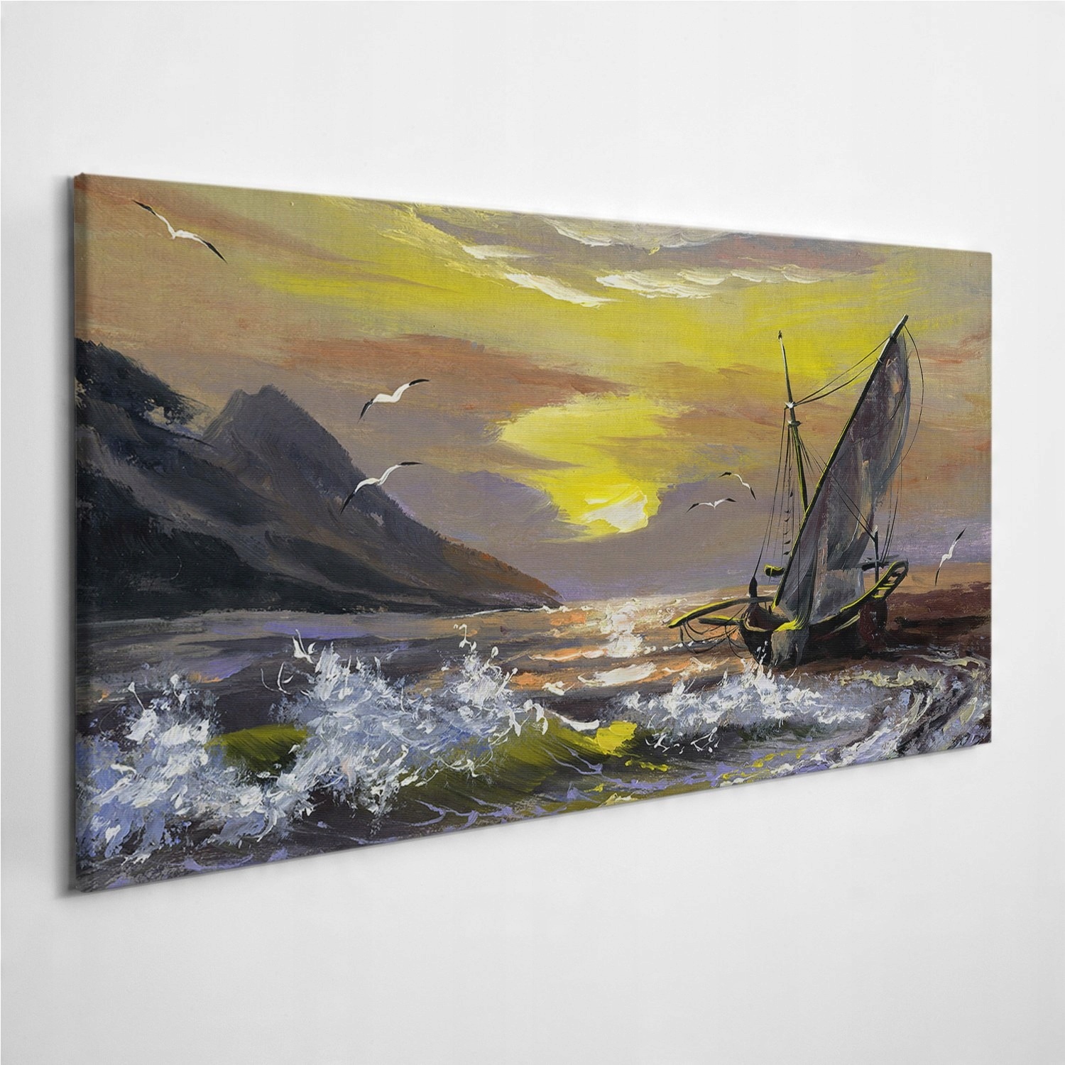 

Obrazy na płótnie Morze Statek Krajobraz 120x60 cm