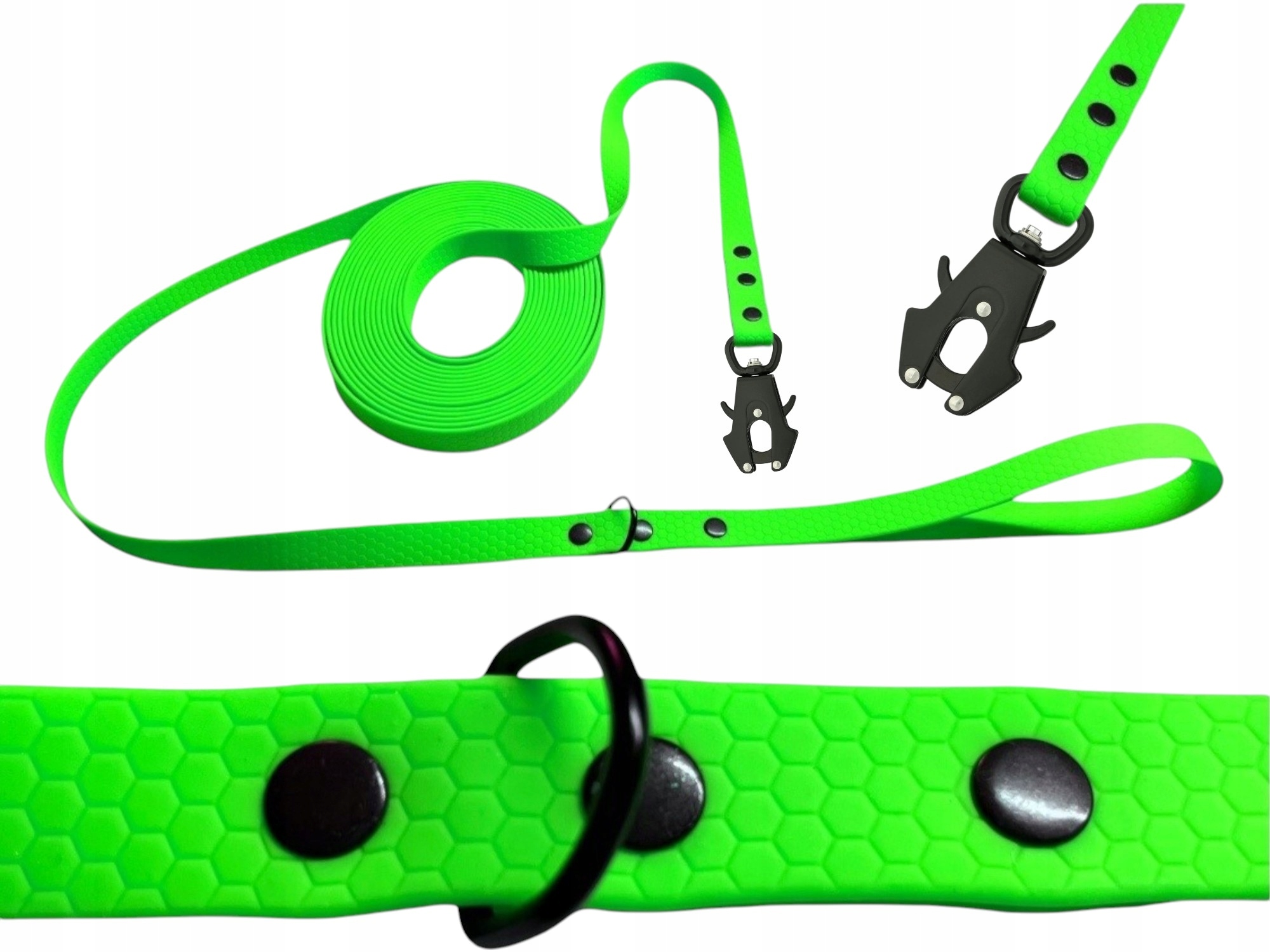 Vodítko Měkké Trénink Biothane Pvc Frog Edition 5M 16MM