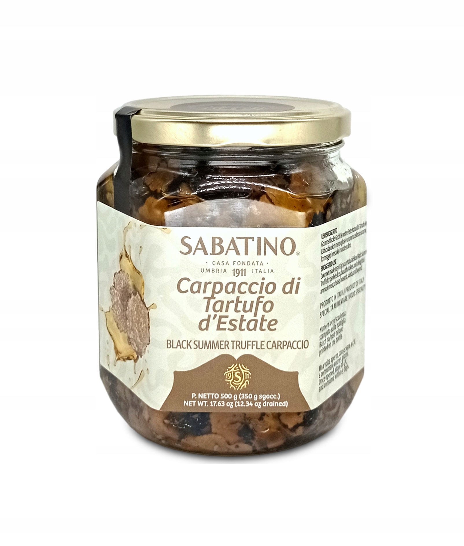 Sabatino Carpaccio z czarnej trufli letniej 500g