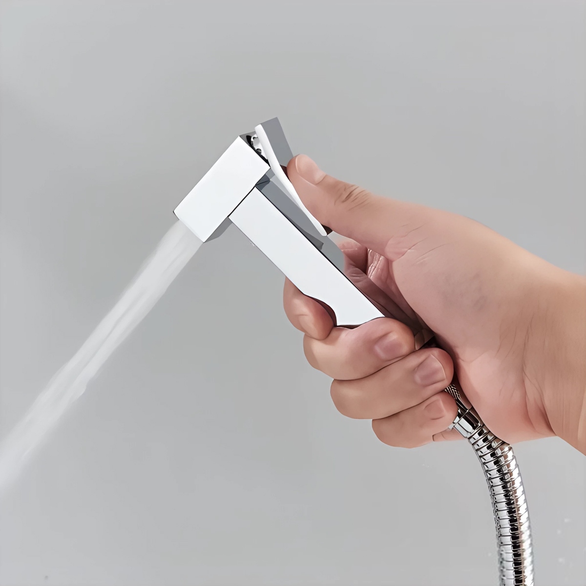 SŁUCHAWKA BIDETTA RĄCZKA BIDETOWA METALOWA DO BIDETU PRYSZNICOWA BIDETKA Kod producenta AL0052