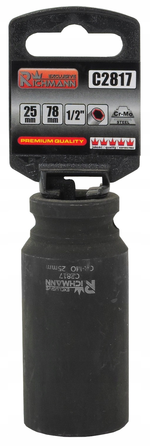 

Nasadka Udarowa Długa 1/2' 25 MM
