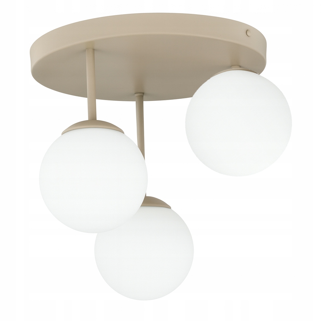 Lampa Stropní Svítidlo Stropní Lustr Kašmír Skleněné Mléčné Koule E27 Led