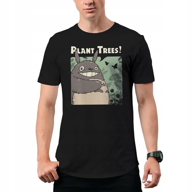 

Koszulka T-Shirt Totoro Plant Trees M