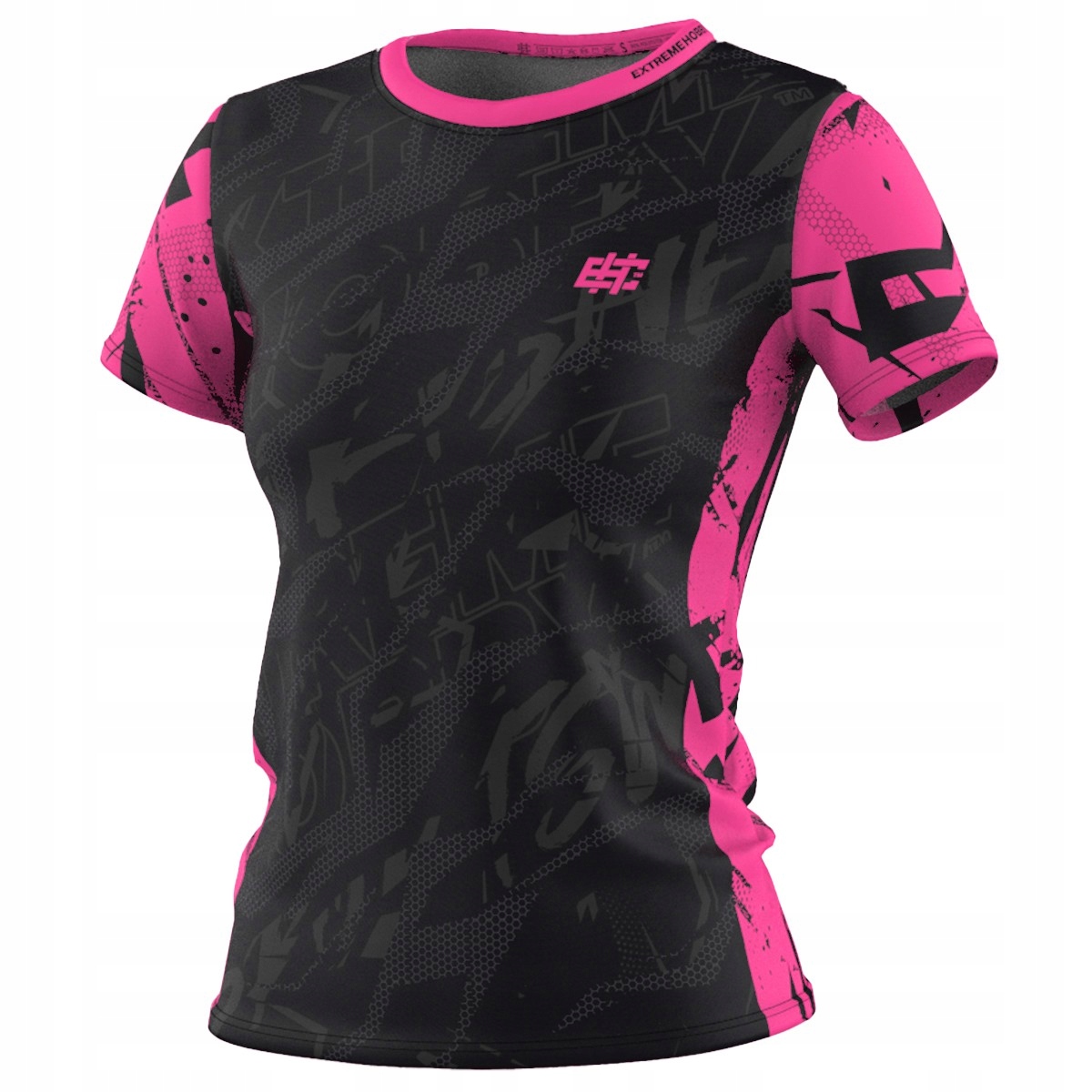 Tričko Tréninkové tričko dámské na fitness běhání Neo Xs Růžové