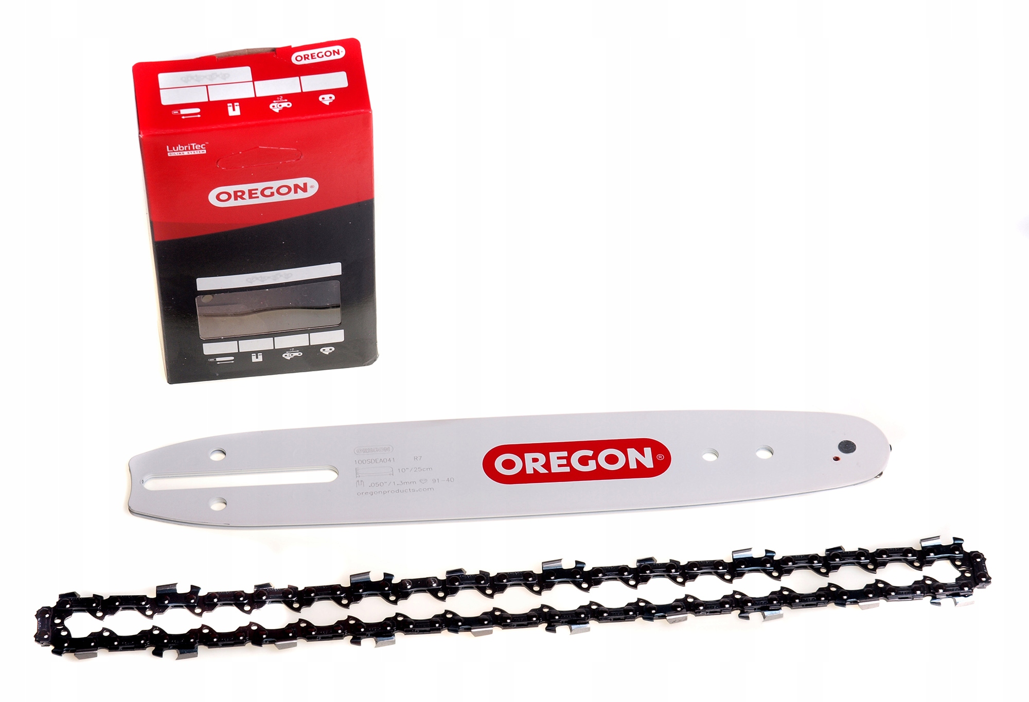 

Prowadnica 25cm Łańcuch Oregon 3/8 1,3 wysięgnik