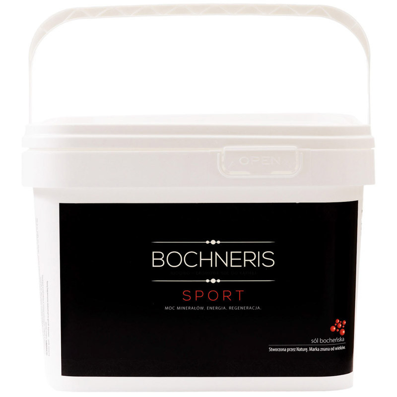 Sól do kąpieli regeneracyjna dla sportowców, Bochneris Sport