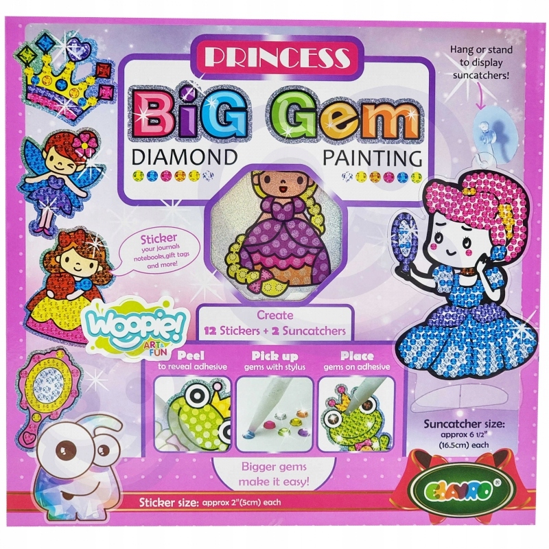 ZABAWKI DLA TRZYLATKI CZTEROLATKI DZIEWCZYNKI HAFT DIAMENTOWY DIY PREZENT Kod producenta 45586