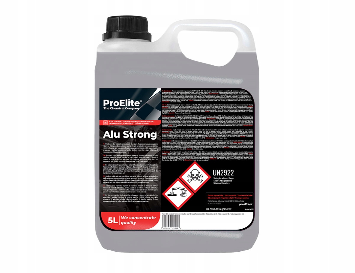 ProElite Alu Strong 5L Mocny środek do czyszczenia aluminium