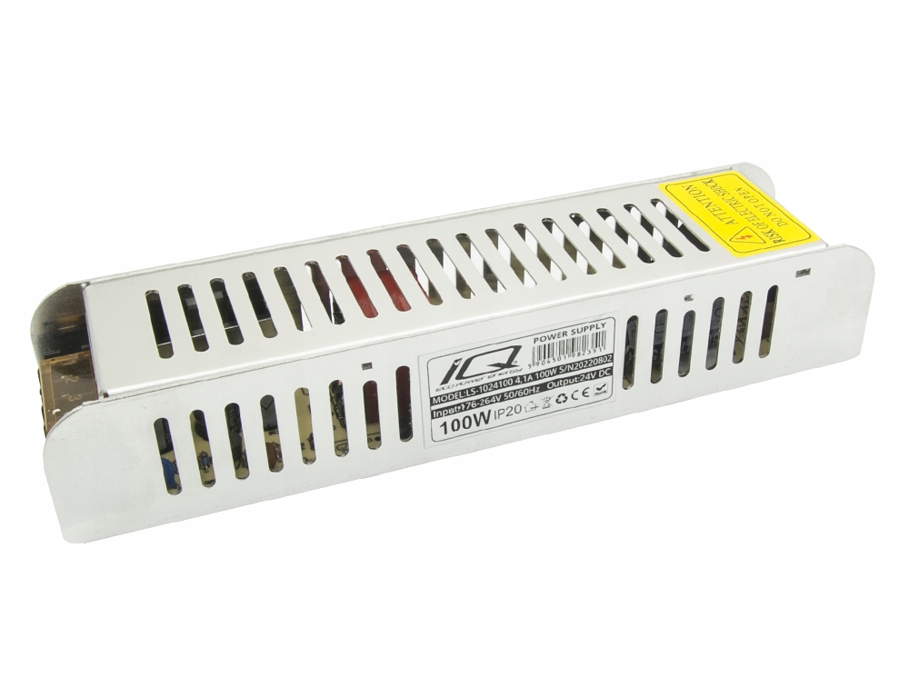 

Zasilacz Montażowy 24V DC 100W 4,1A Led Slim Taśm