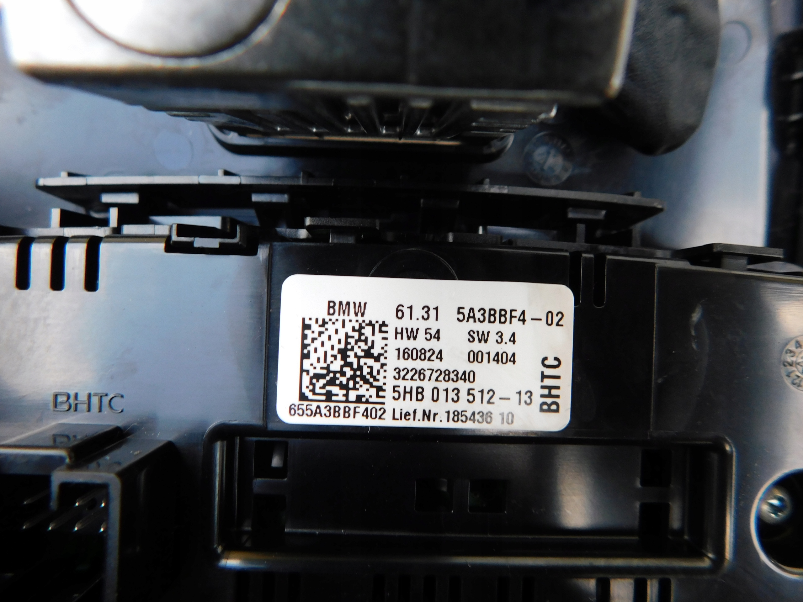 Panel hátsó a klímának ladowarka kratki csomag BMW 4 G26 tábla OEM