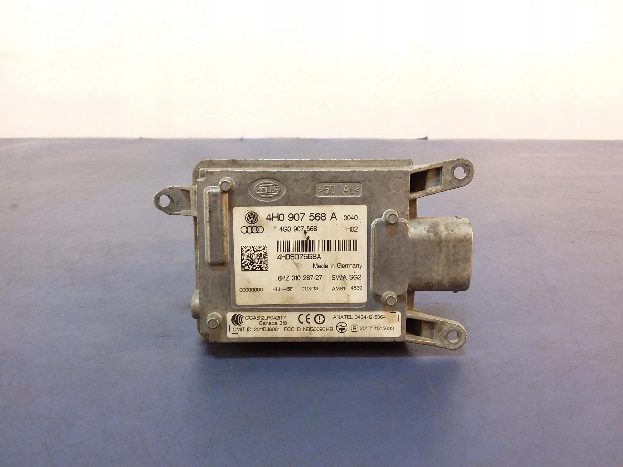 AUDI A8 D4 радар ассистент смены ремня 4H0907568A