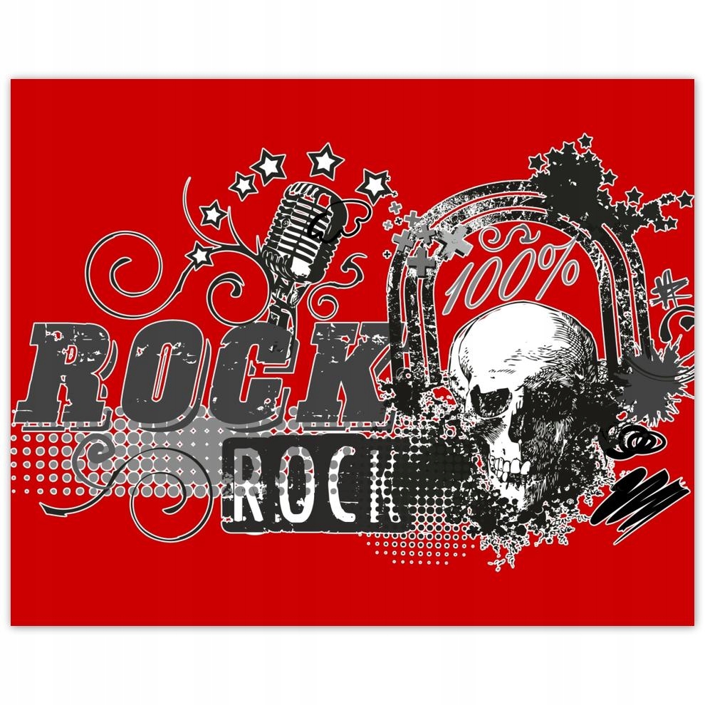 

Plakat 50x40 Rock music