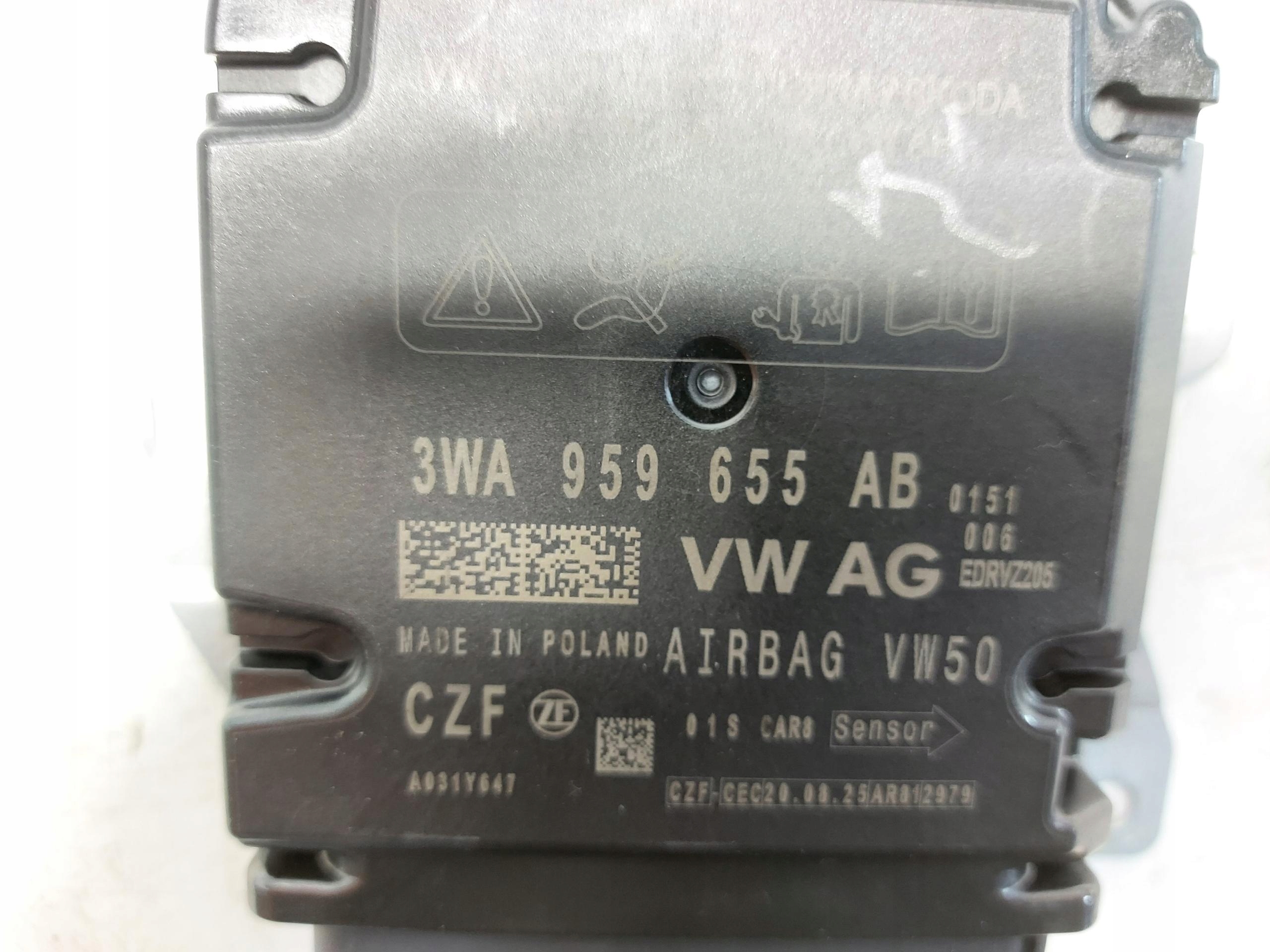 VW ID5 GTX 11E module control unit airbag PO WYSTRZALE 3WA959655AB
