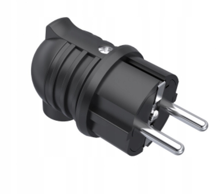 

Wtyczka Gumowa Kątowa 16A 230V IP44 Uni-schuko