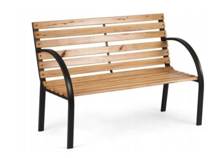 Gardenic Ławka ogrodowa 59 x 120,5 x 83 cm