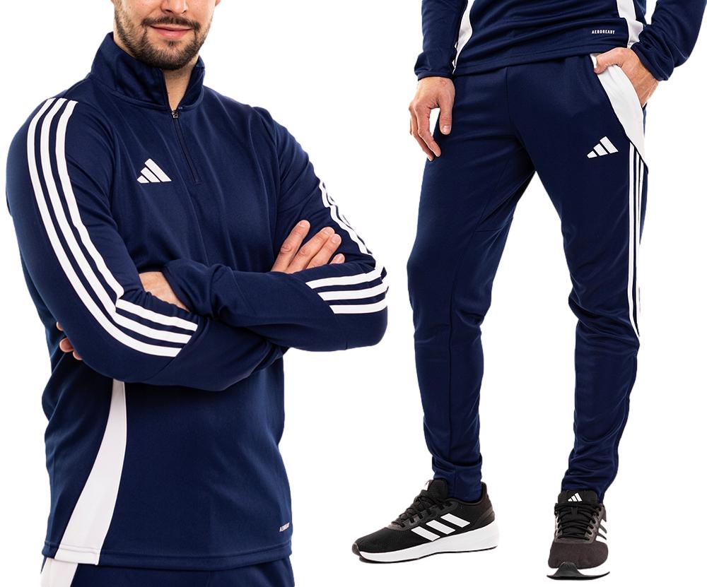adidas Teplákovka Pánský sportovní tréninkový komplet Mikina Kalhoty Tiro 24 vel. M