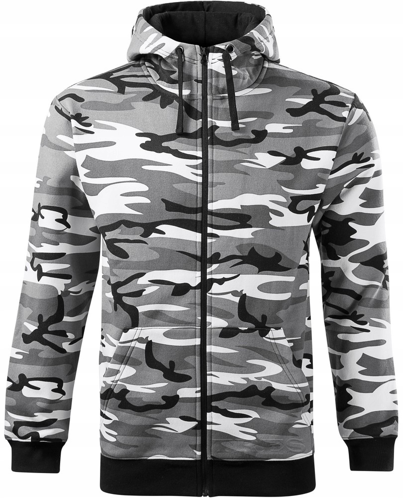 

Bluza męska Moro Adler Camo Zipper C19 kangur XXL
