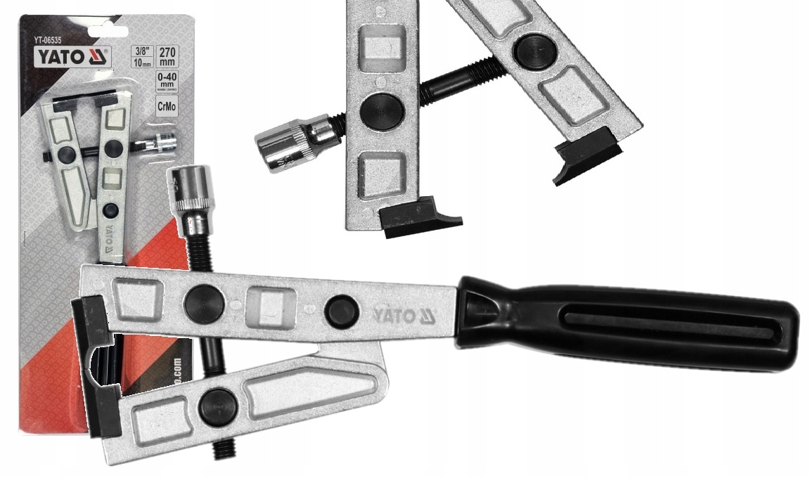 КЛЕЩИ ДЛЯ ХОМУТОВ МЕТАЛЛИЧЕСКИЕ КОЖУХИ ШАРНИРОВ YT-06535