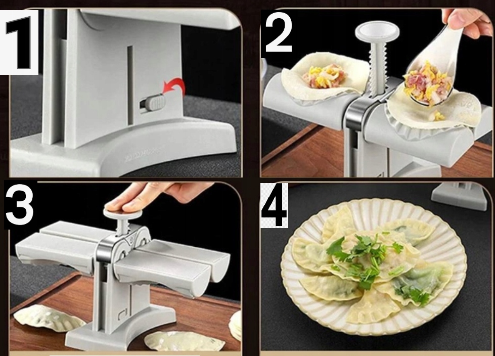 FORMA DO ROBIENIA LEPIENIA PIEROGÓW MASZYNKA Średnica wykrojonego ciasta 1 mm