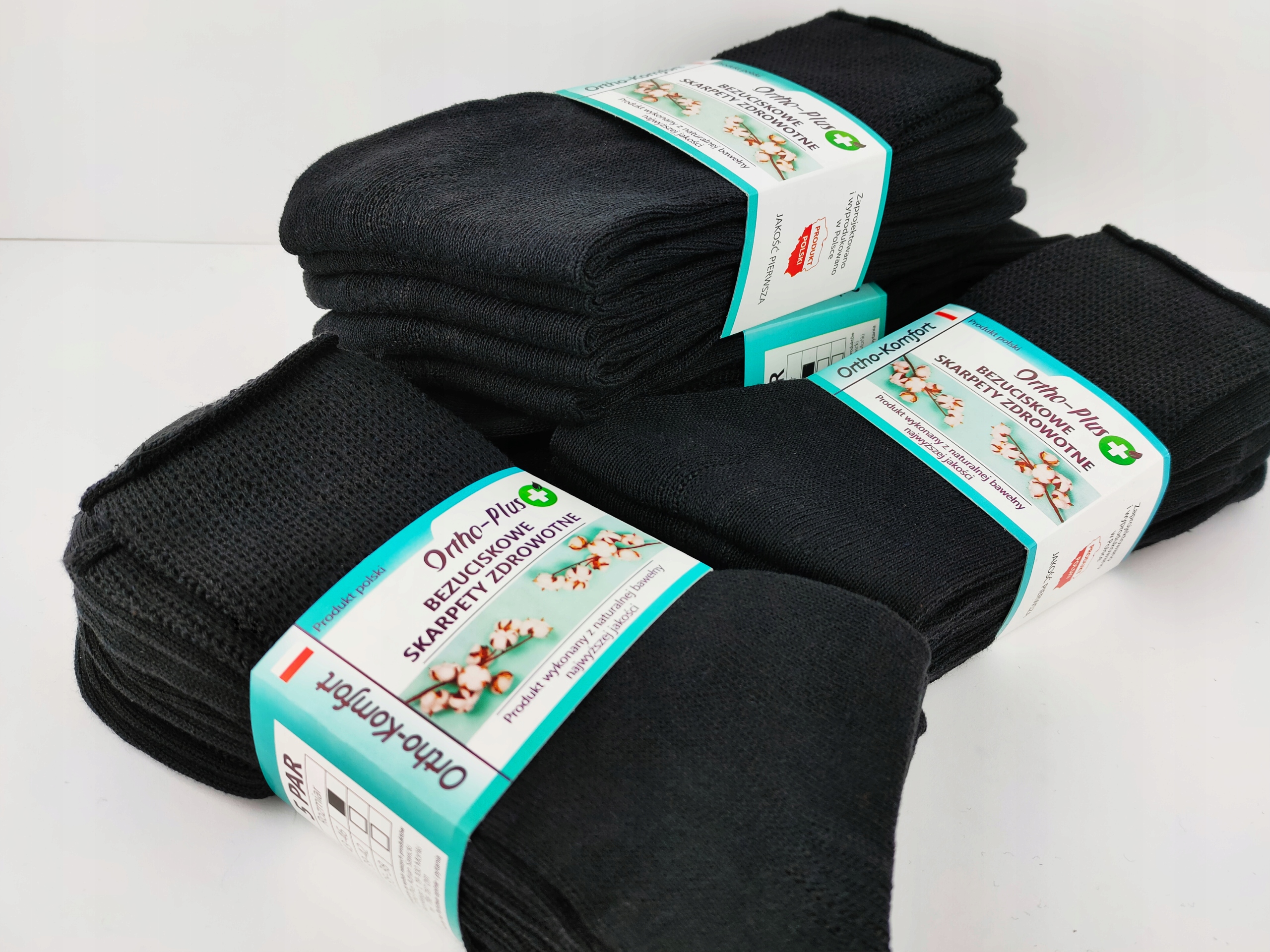 10 Par Skarpety BEZUCISKOWE Bawełniane 43-46 WYBÓR Rozmiar 43-46
