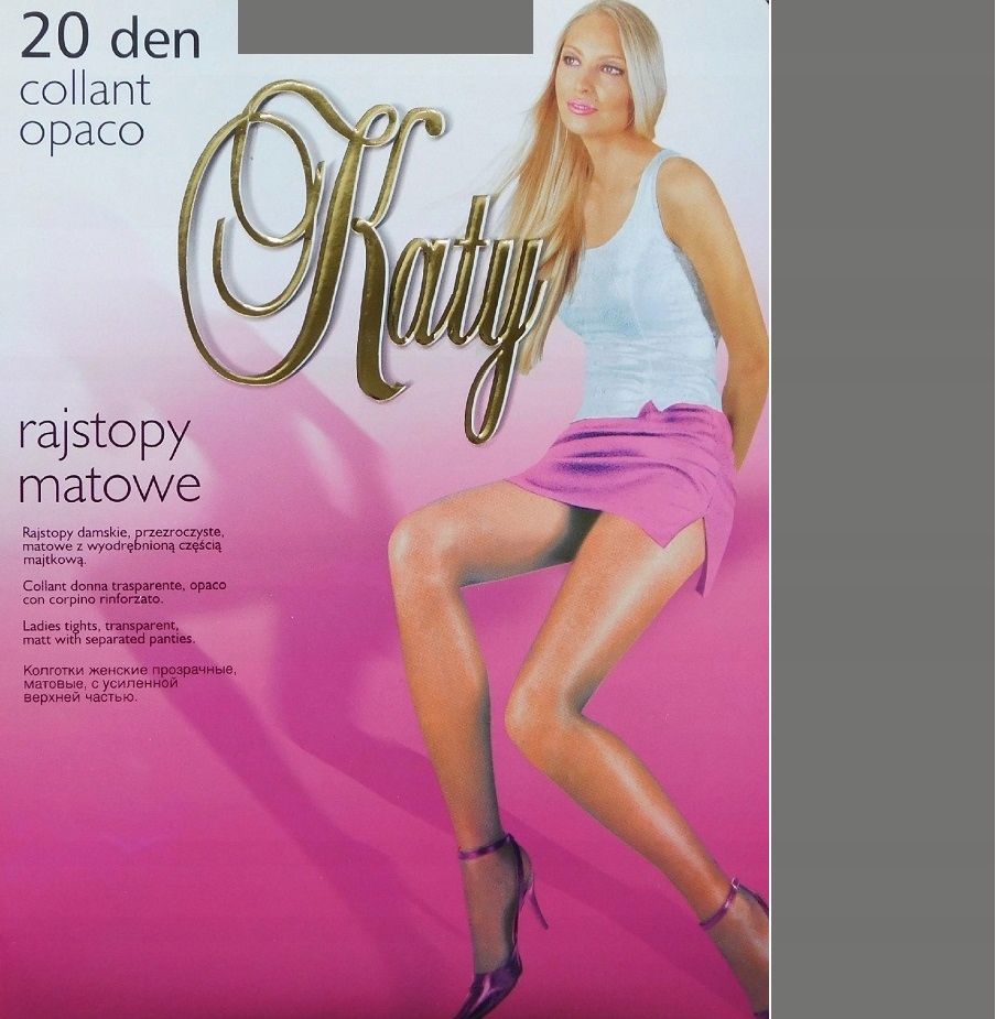 

Katy Opaco 20den cienkie półmatowe grigio 5