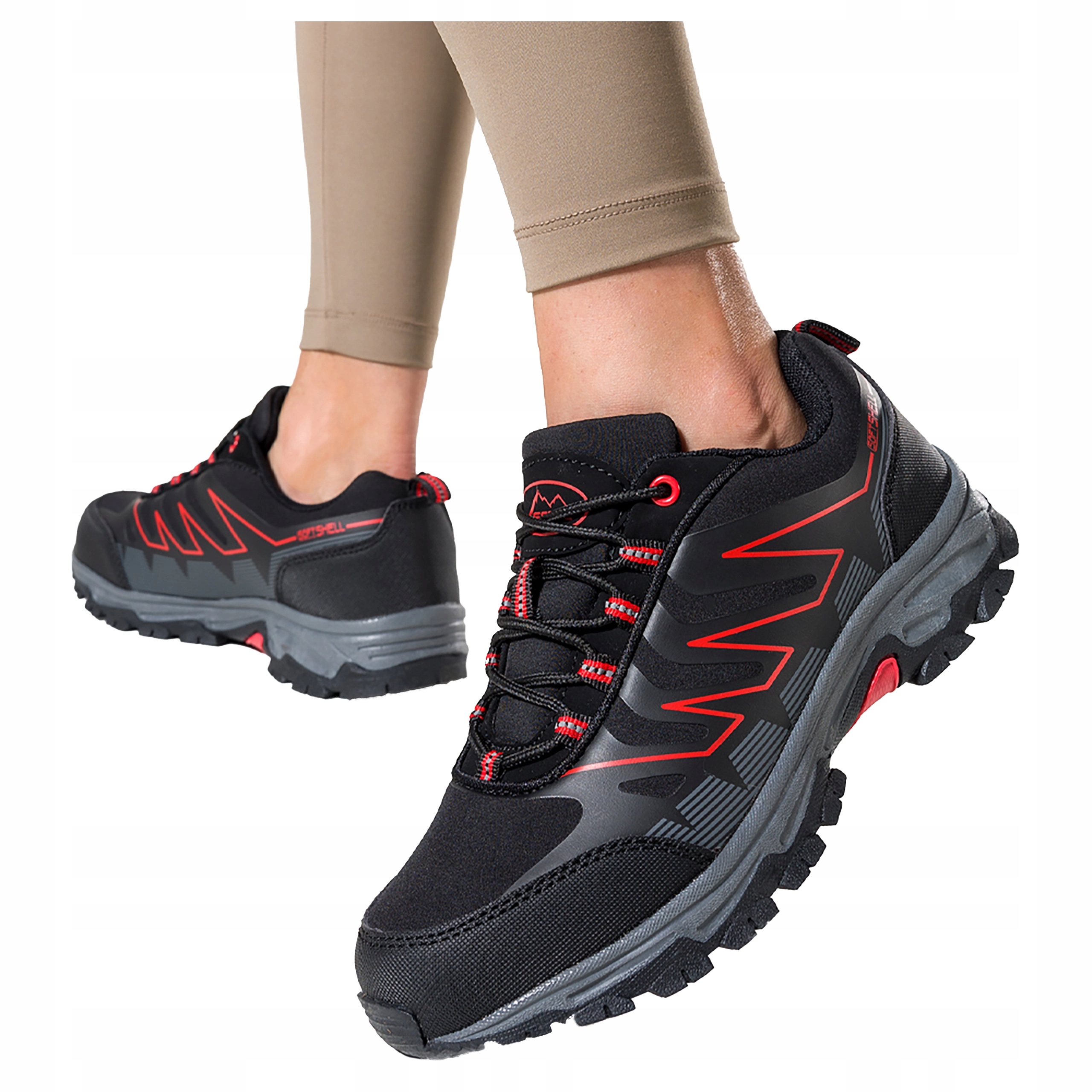 Lehké Dámské Horské Turistické Sportovní Trekové Boty Softshell, velikost 37