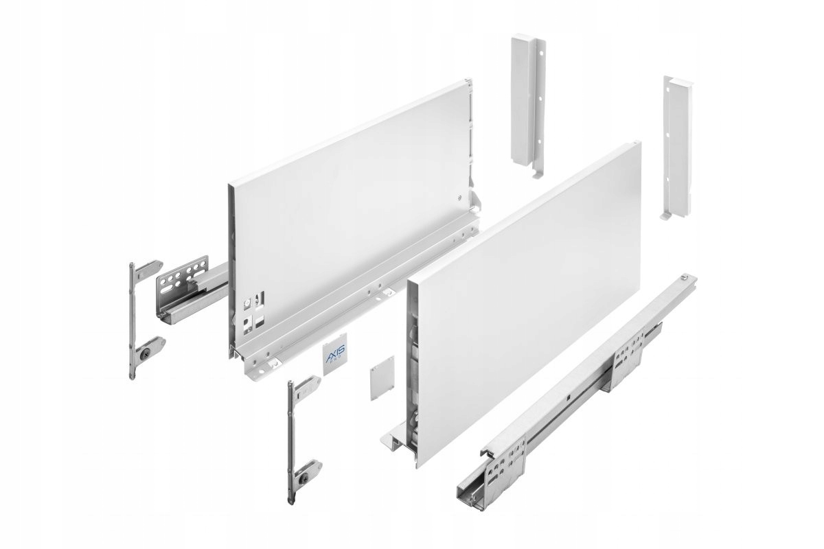 Szuflada Axis Pro Bardzo Wysoka L550 H199 Biała Gtv Cichy Domy