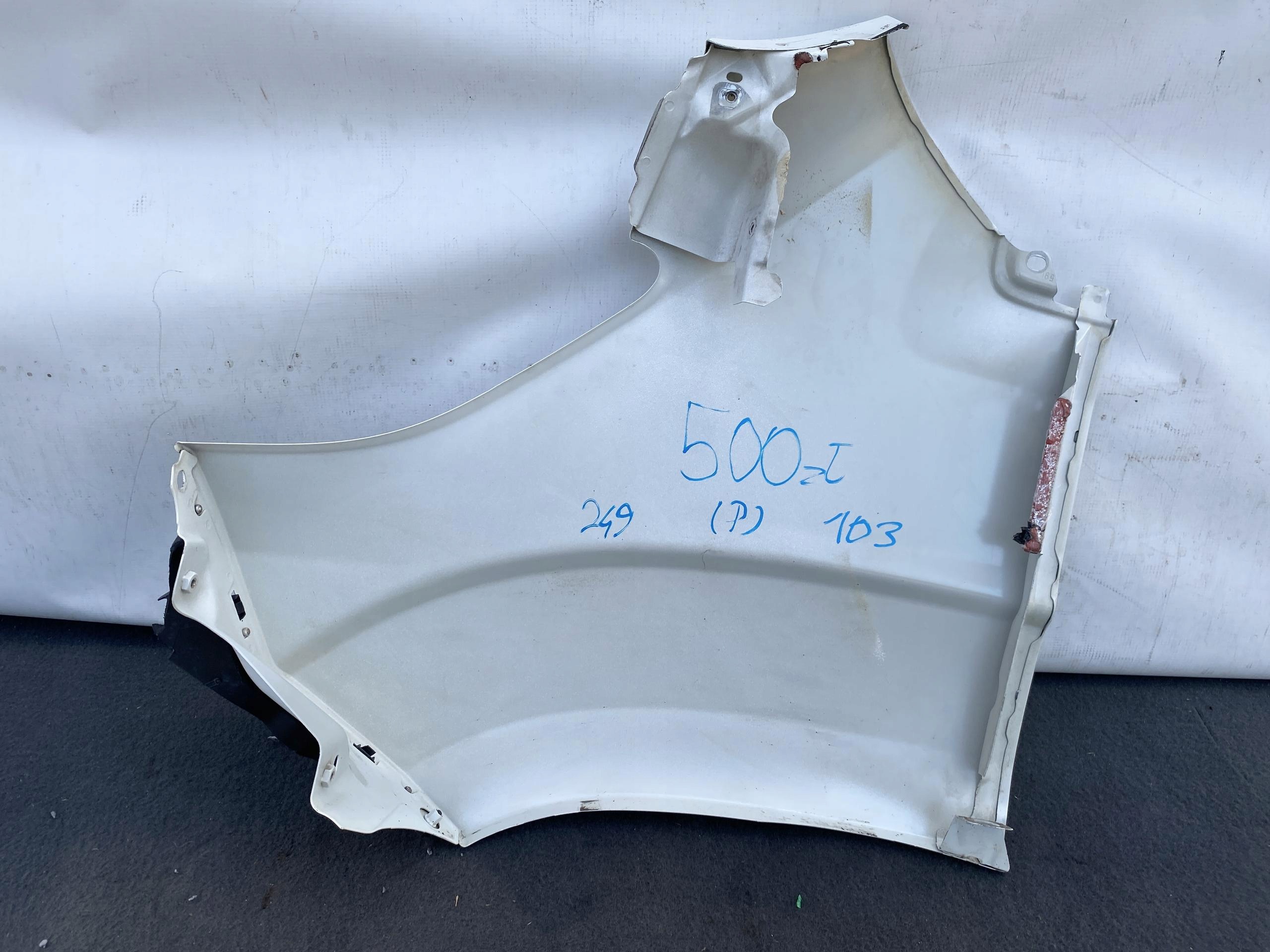 DUCATO BOXER JUMPER 14- fender front front right BIALY 249 EWP original